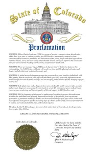 Colorado Proclamation 2016