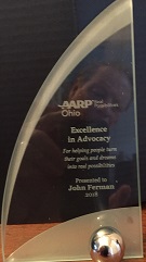 John Ferman 2018 AARP Volunteer Award